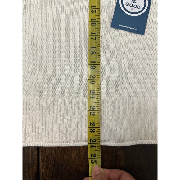 Life is Good short Sleeves sweater XL NEW - Picture 8 of 9